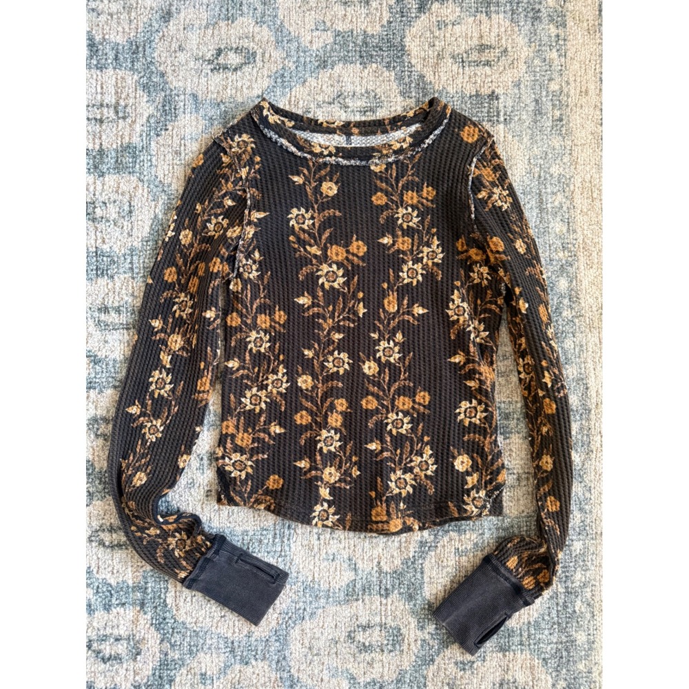 Free People Pretty Little Thermal Small Excellent Condition
